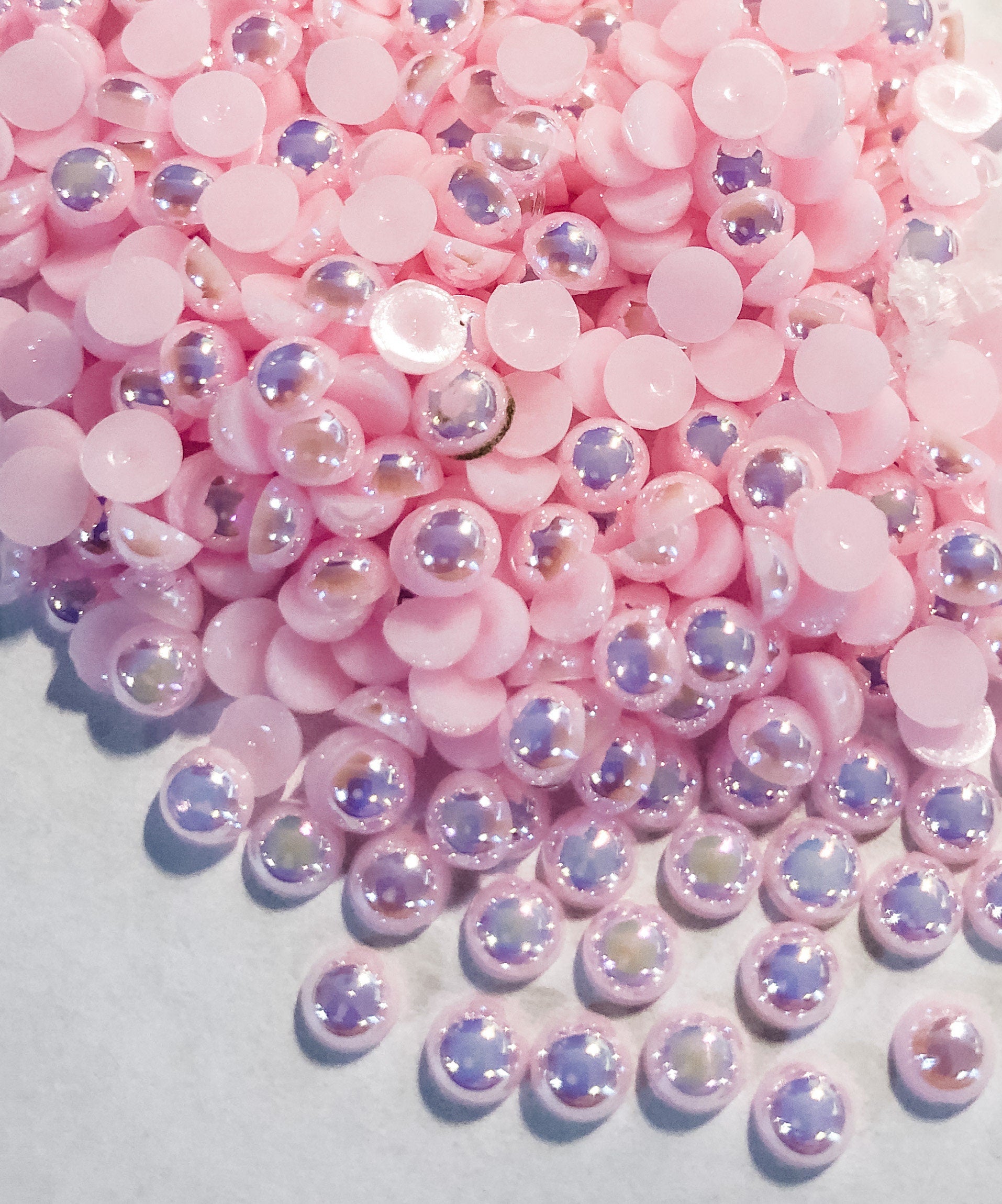 Light Pink AB Pearls